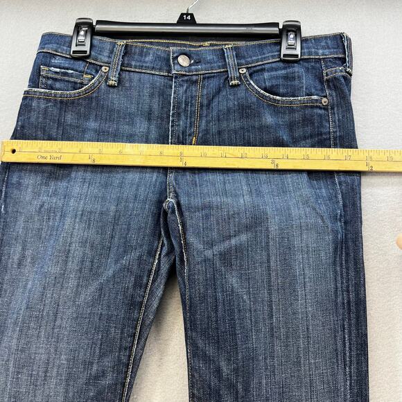 Citizens of Humanity Jeans Women's 29 (8) Dark Blue Dita Petite Bootcut Preppy - Picture 11 of 14